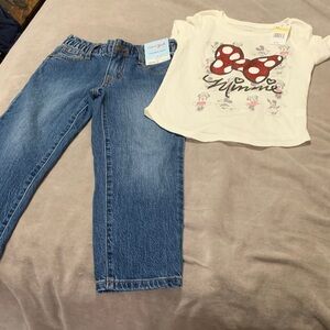 Cat & Jack Kids Matching Set - White and Blue